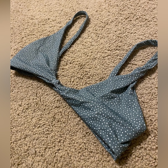 Sage polka dot bikini top : Nana the brand - Picture 4 of 4